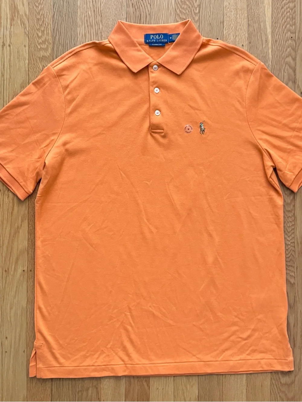 Ralph Lauren Orange Classic Polo Shirt